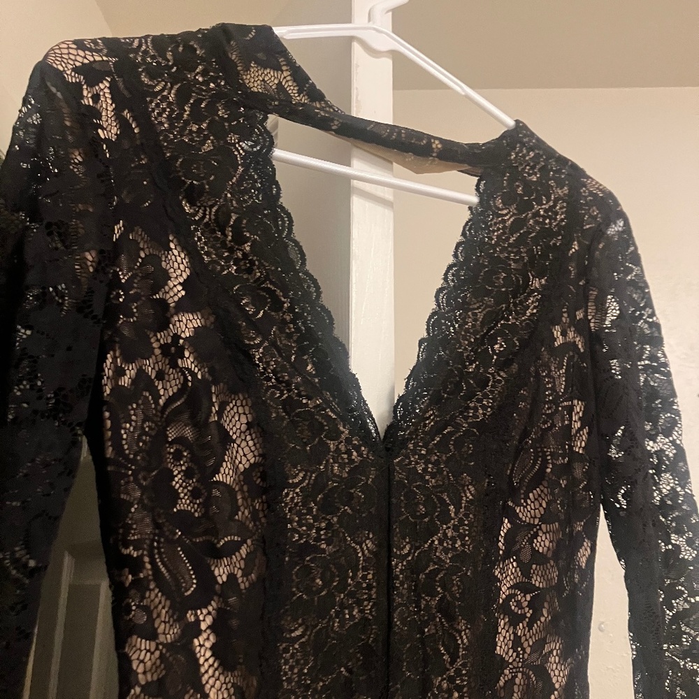 Bebe Black Lace Dress - Soft and Stretchy - Size XS